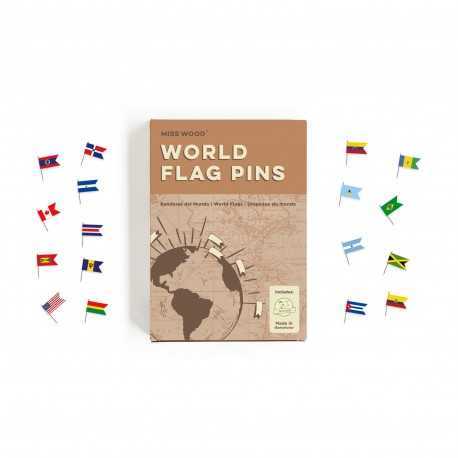 kit drapeaux monde 