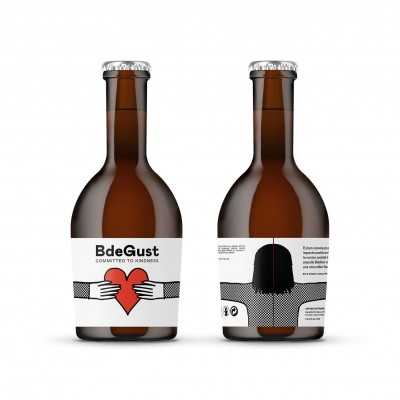 Bière artisanale Bdegust - Eco lager bio, Vegan, sans gluten - socialement engagé