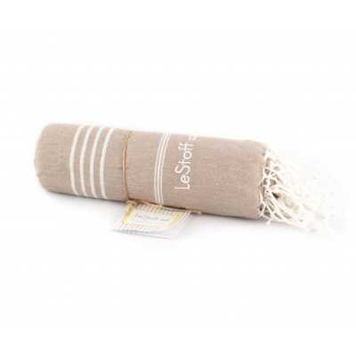 Fouta bio couleur sand turquie