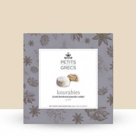 kourabies anis et pistache biscuits sablés grecs