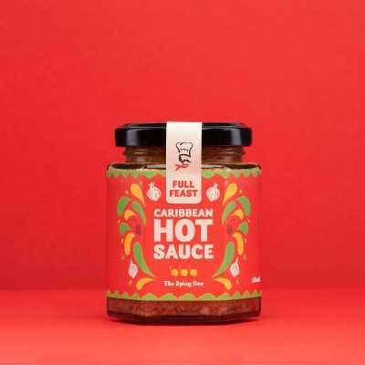 Hot Sauce épicée des Caraïbes - piment Scotch Bonnet - 180ml - Full feast