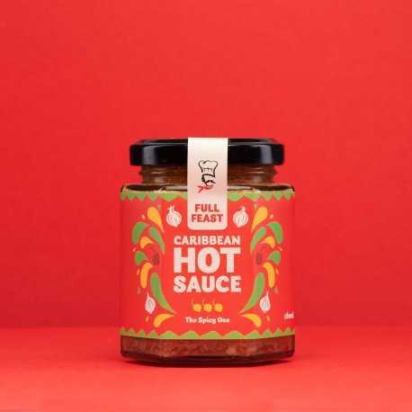 Hot Sauce épicée des Caraïbes - piment Scotch Bonnet - 180ml - Full feast