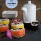 Service de vaisselle à sushi pour 4 personnes