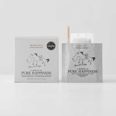 Thé grec "Pure Happiness" Mélange d'herbes bio - Boite 10 enveloppes
