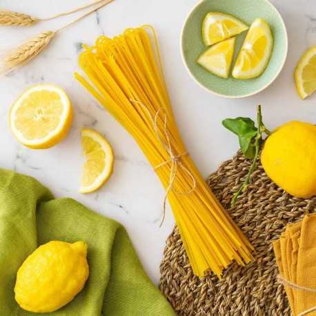 Linguine au citron fait à la main 250 gr -Terre dei Trulli