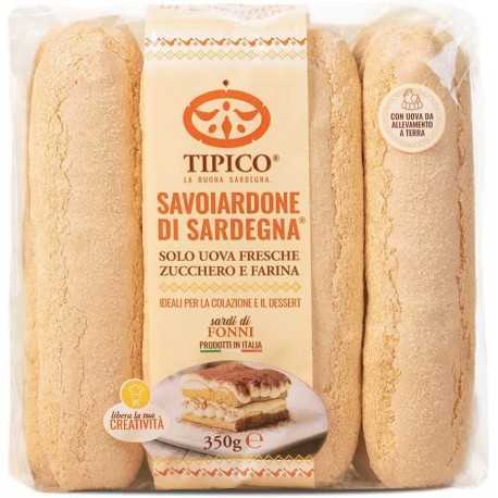 Biscuit Boudoir souples Premium d'Italie - Savoiardone de Sardaigne