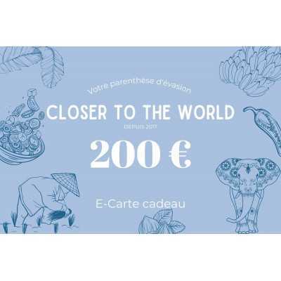 E-Carte Cadeau 200€