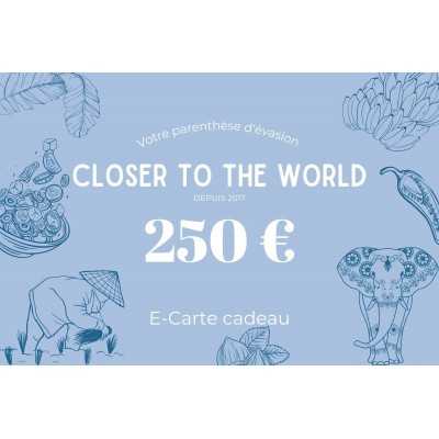 E-Carte Cadeau 250€
