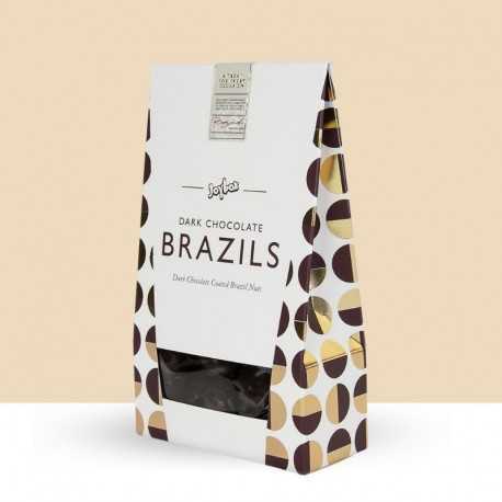 Noix du Brésil enrobée de chocolat noir 150 gr - Joypots