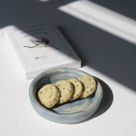 Sablés au Matcha & Sésame Noir Grillé – Uji
