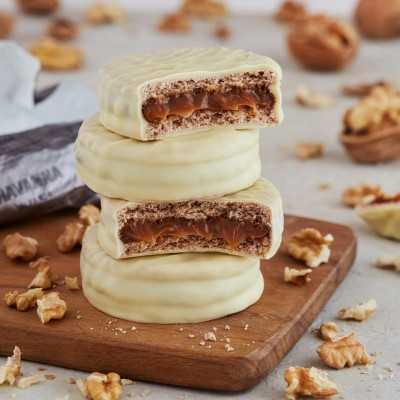 Biscuits Argentins aux Noix Havanna Alfajores Nuez
