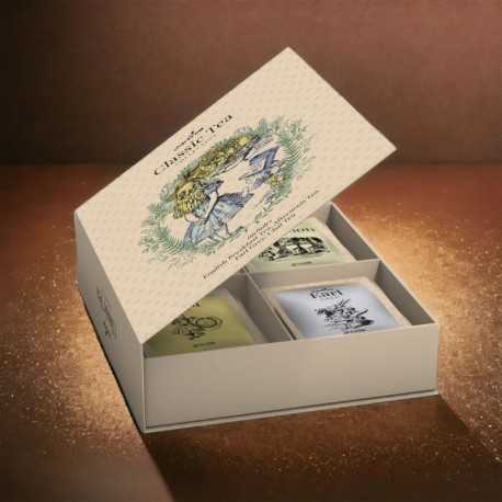 Coffret Thés "Alice au Pays des Merveilles" – Livre de Thé 64 Sachets