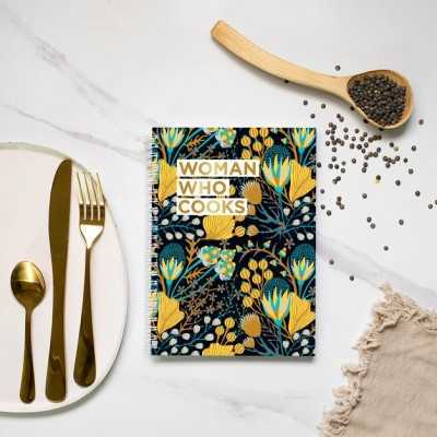 Cahier de Cuisine "Woman Who Cooks - Mustard"