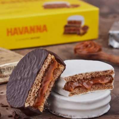 Alfajores Havanna Classic Mixte 6 Biscuits Argentins au Dulce de Leche