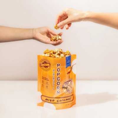 Popcorn Miso & Caramel – Snack sucré-salé japonais-américain