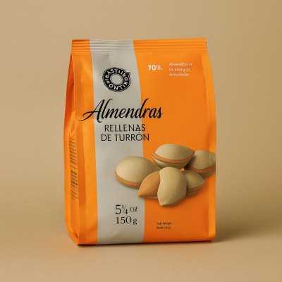 Amandes Farcies au Turrón – Douceur et Tradition Espagnole