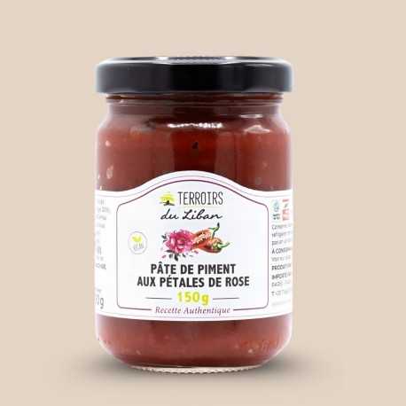 pate-de-piment-aux-petales-de-rose-liban