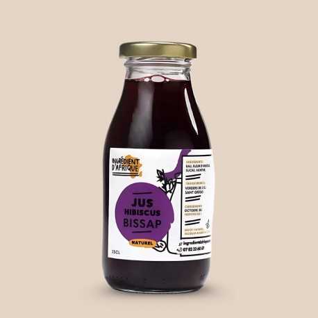 Jus Bissap à l’Hibiscus et à la Menthe – Fraîcheur d’Afrique de l’Ouest
