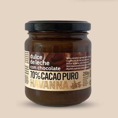 Dulce de Leche au chocolat 70% pur cacao
