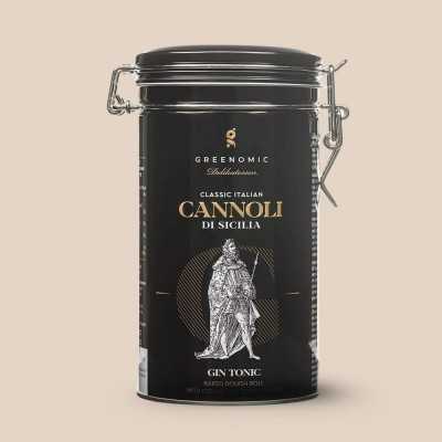 Cannoli Sicilien Gin Tonic – Biscuit fourré à la crème aromatisée 200g