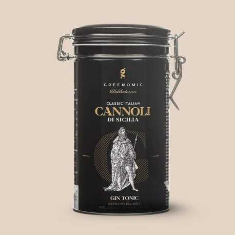 Cannoli Sicilien Gin Tonic – Biscuit fourré à la crème aromatisée 200g