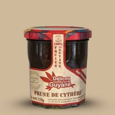 Confiture artisanale exotique prune de cythère sans additifs
