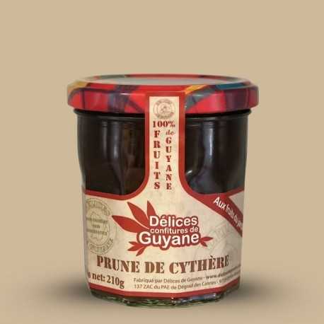 Confiture artisanale exotique prune de cythère sans additifs