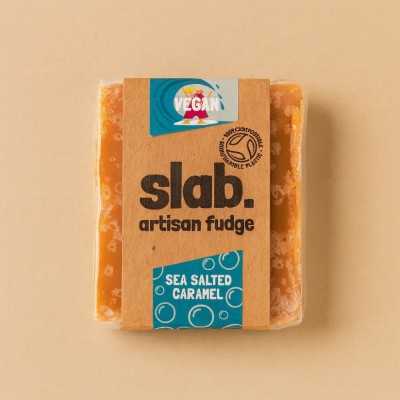 Fudge artisanal au caramel salé de mer – confiserie fondante 150 g