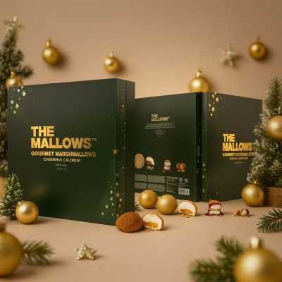 calendrier de Noël aux guimauves