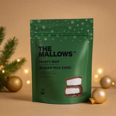 Guimauves chocolat au lait et menthe édition hiver