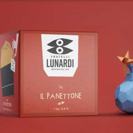 Panettone moelleux aux fruits confits et raisins secs