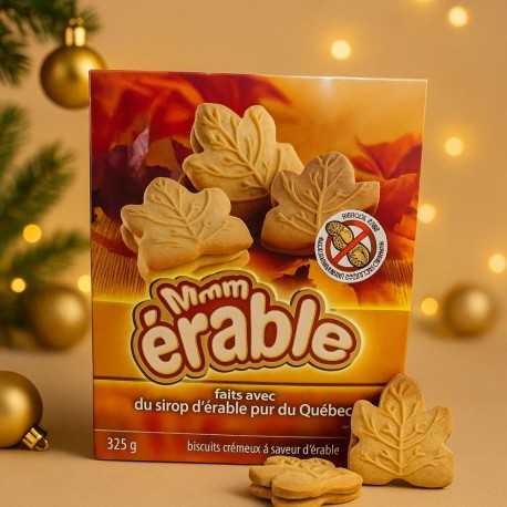 Biscuits feuille d’érable traditionnels du Québec