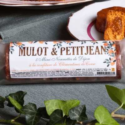 Rouleau de 5 mini-nonnettes à la clémentine de Corse – édition Noël