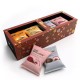 Coffret cadeau guimauves fourrées fraise caramel