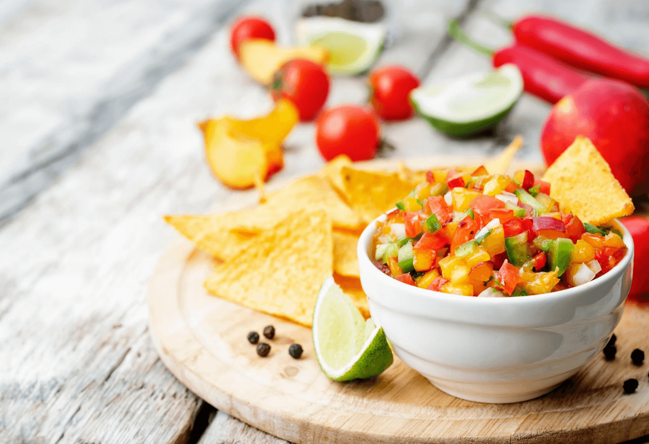 La recette - Salsa aux Pêches