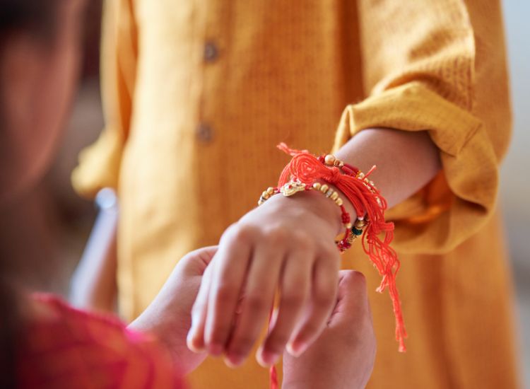 Célébration de Raksha Bandhan en Inde