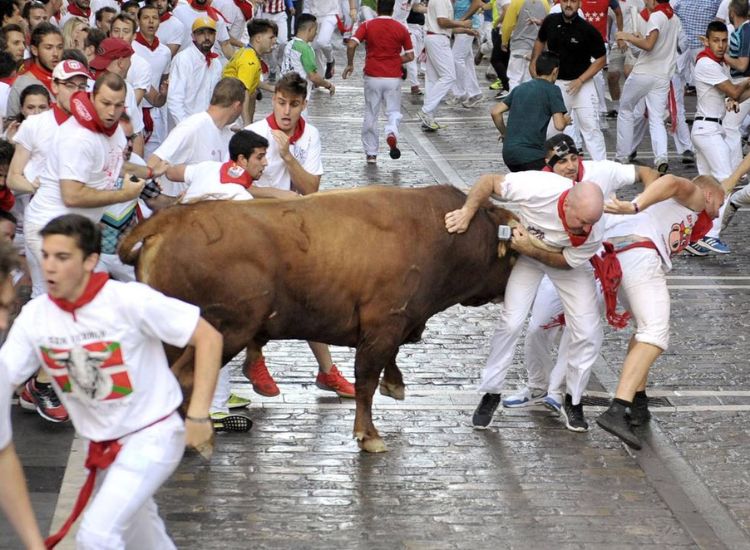 Fiesta de San Fermín en Espagne