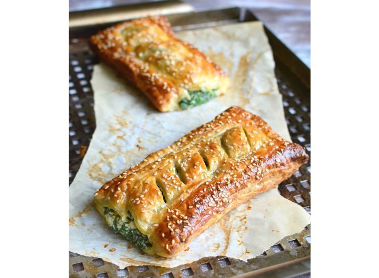 Feuilleté d'épinard à la feta & ricotta