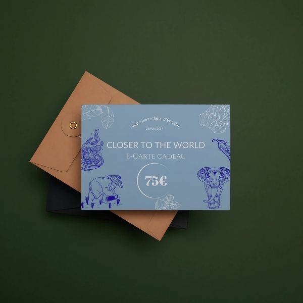 Carte cadeau Closer to The World