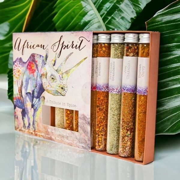 Coffret 8 Épices Traditionnelles d’Afrique