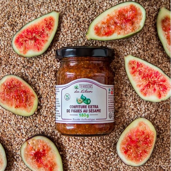 Confiture Figues au Sésame