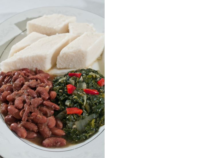 L'Ugali plat culinaire Kenyan