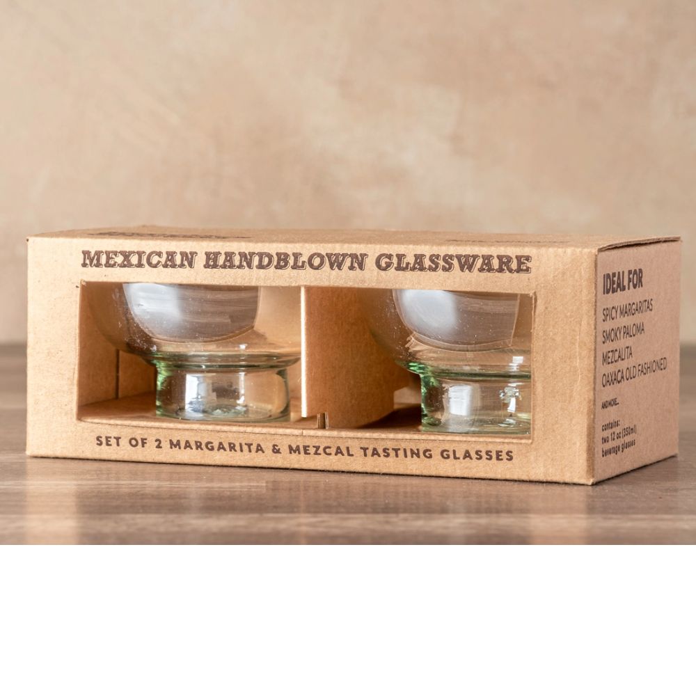 Verres à dégustation de margarita/mezcal - Transparent