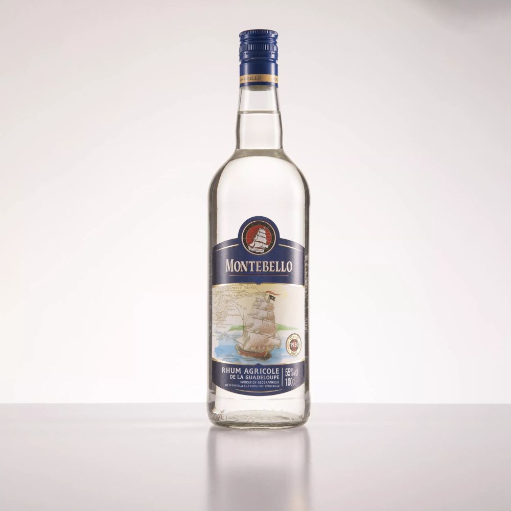 Ti’ Punch préparé avec du rhum blanc Montebello 55°