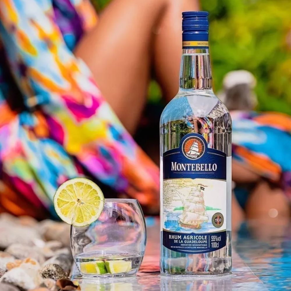 Ti’ Punch préparé avec du rhum blanc Montebello 55°