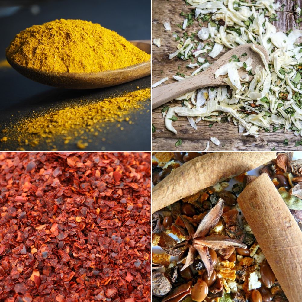 épices antillaises en pot et recettes incluses