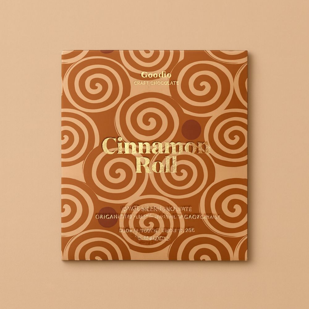 Tablette de chocolat bio Goodio Cinnamon Rolls