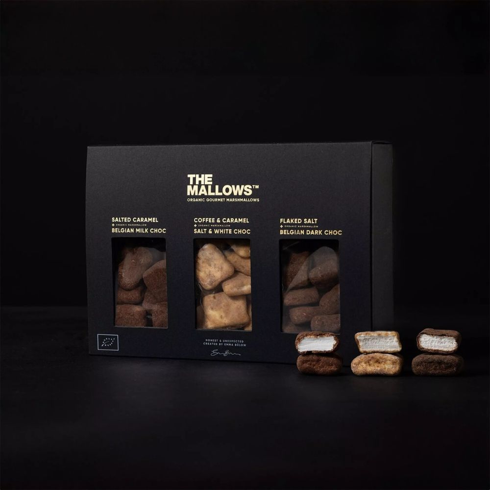 Coffret cadeau guimauves bio chocolat