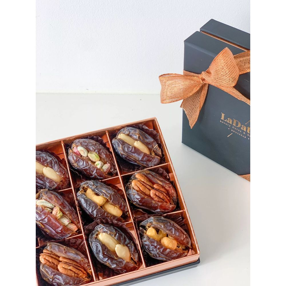 Coffret de dattes Medjool fourrées aux noix