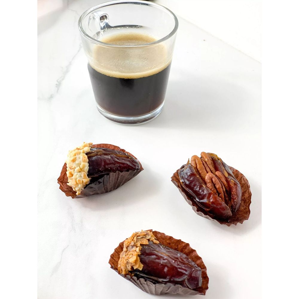 Coffret de dattes Medjool fourrées aux noix